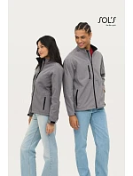 SOL'S Relax Pánská 3-vrstvá softshellová bunda model 22523620 grey melange
