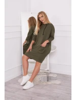 model 18748982 šaty s kapucí - K-Fashion