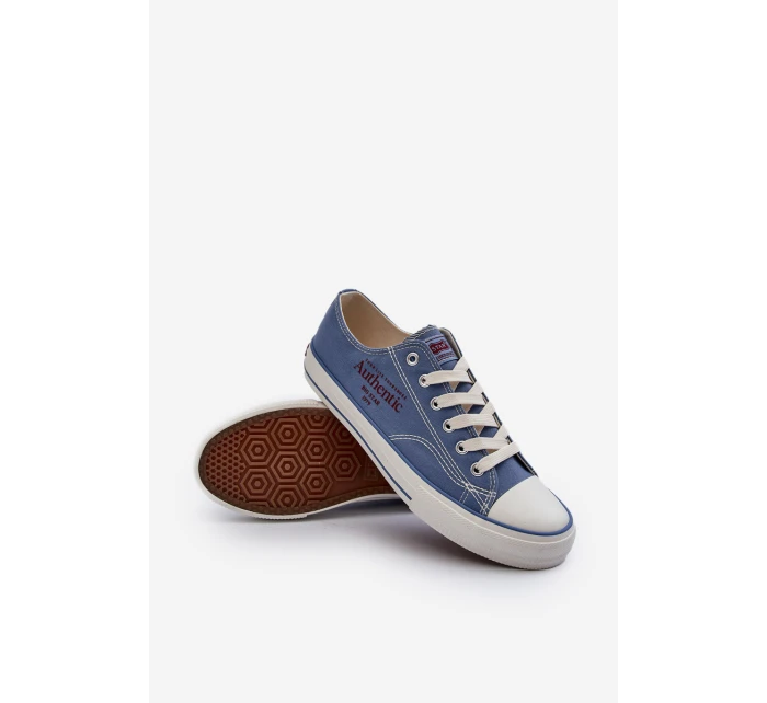 Trampki Męskie Big Star NN174060 Niebieskie