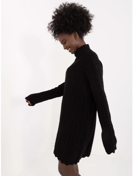 Sukienka BA SK model 21055348 czarny - FPrice Sukienka BA SK model 21055348 czarny - FPrice