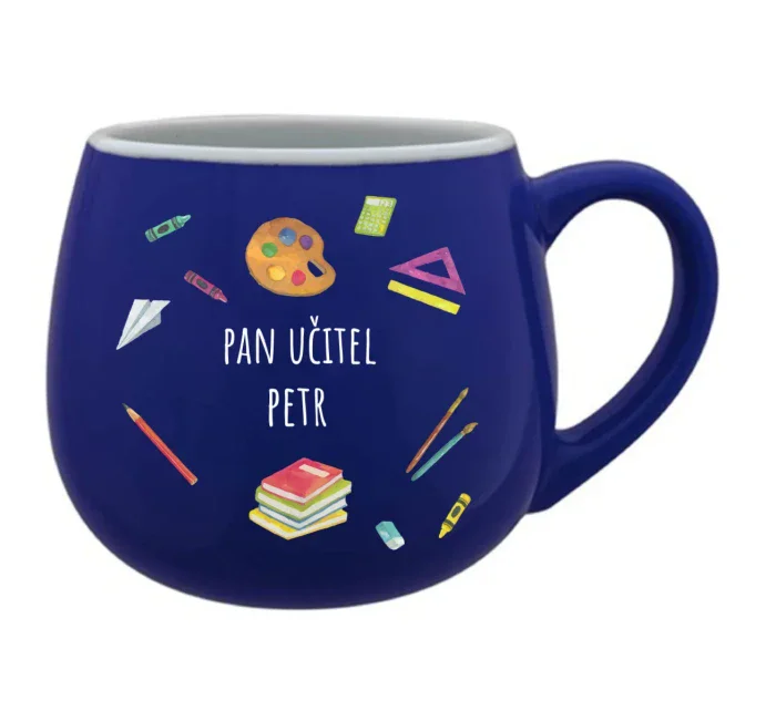 Personalizovaný keramický hrníček pro paní učitelku/pana učitele (pomůcky)