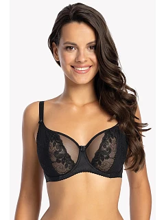 Měkká dámská podprsenka  černá  model 22084594 - Gaia