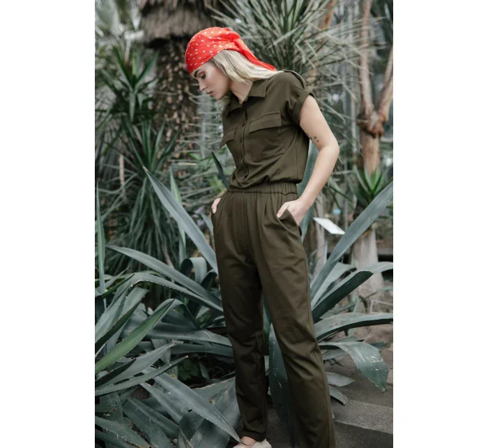 Dámsky overal B223 Khaki - BeWear