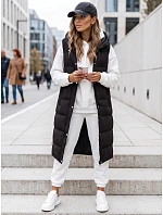 Dámska prešívaná vesta ELLA black FashionStreet TY3030 Dámska prešívaná vesta ELLA black FashionStreet TY3030