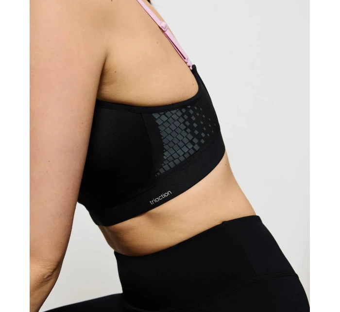 Dámska športová podprsenka Triaction Control Lite W01 EX - BLACK - black 0004 - TRIUMPH