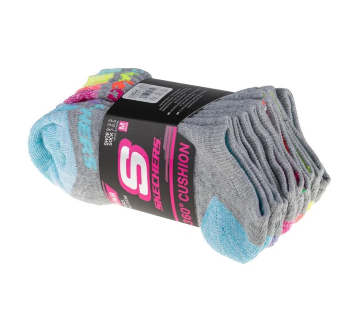 Skechers 6ks Dievčenské froté nohavice S108265-GRY sivá 31-34