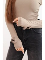 Dámska pruhovaná blúzka s bočným riasením Fango