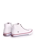 Pánské klasické vysoké tenisky BIG STAR model 21545604 Bílé - Big Star Shoes
