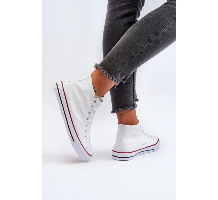 Trampki Damskie Białe Socerio Trampki Damskie Białe Socerio