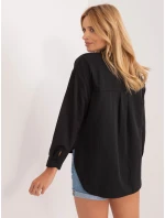 BA KS 0317 košeľa.76 čierna farba BA KS 0317 košeľa.76 čierna farba