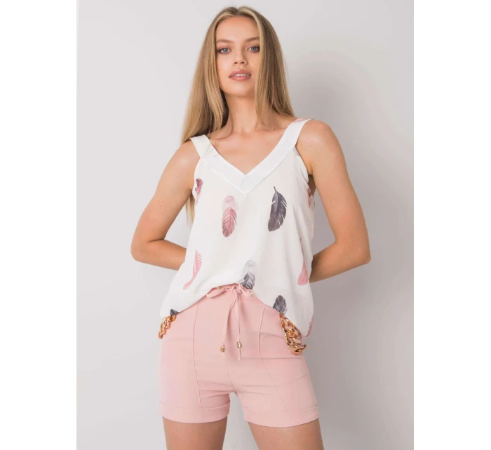 Šortky DHJ SN model 17363446 světle růžová - FPrice