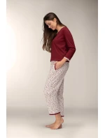 3/4 SXL pyžamo model 21781049 - Mademoiselle Sommeil 3/4 SXL pyžamo model 21781049 - Mademoiselle Sommeil