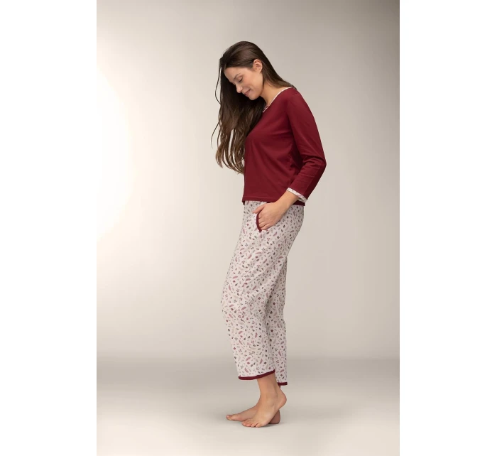 3/4 SXL pyžamo model 21781049 - Mademoiselle Sommeil 3/4 SXL pyžamo model 21781049 - Mademoiselle Sommeil