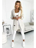 Dámsky svetrík 488-1 Cardigan - Numoco basic