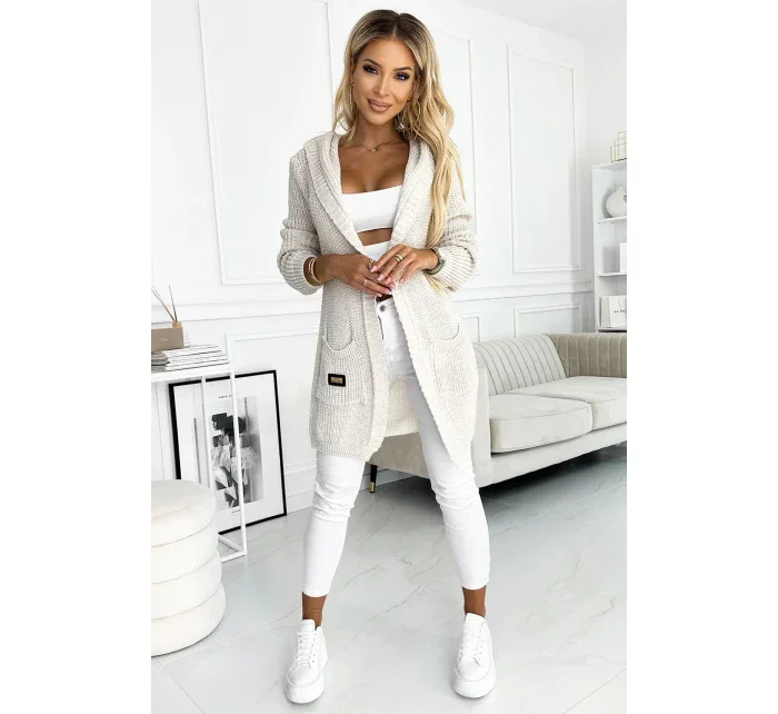 Dámsky svetrík 488-1 Cardigan - Numoco basic