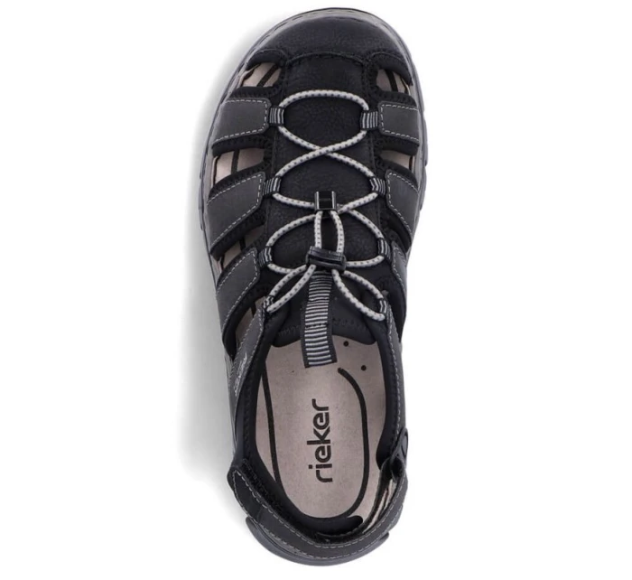 Zabudované sandále Rieker M 26770-00 RKR584 Zabudované sandále Rieker M 26770-00 RKR584