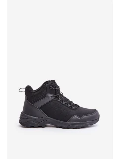 Zateplené Lehká Pánská Trekingová Obuv model 21673162 Černá - EVENTO