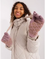 Rukavice AT RK 2310.61 tmavoružová