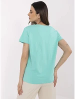 Tričko CLM TS 1639.12 turquoise