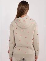 Bluza model 21801751 beżowy - FPrice Bluza model 21801751 beżowy - FPrice