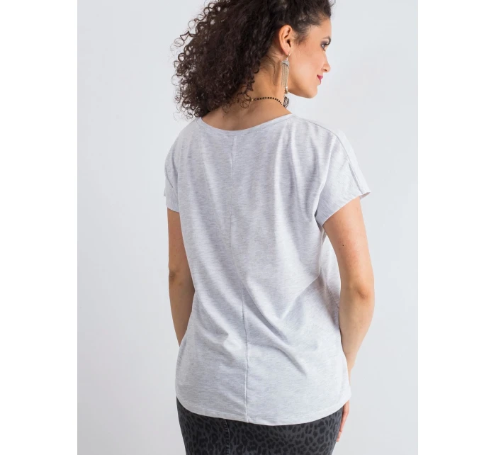 Tričko RV TS 4832.27P svetlo šedá Tričko RV TS 4832.27P svetlo šedá