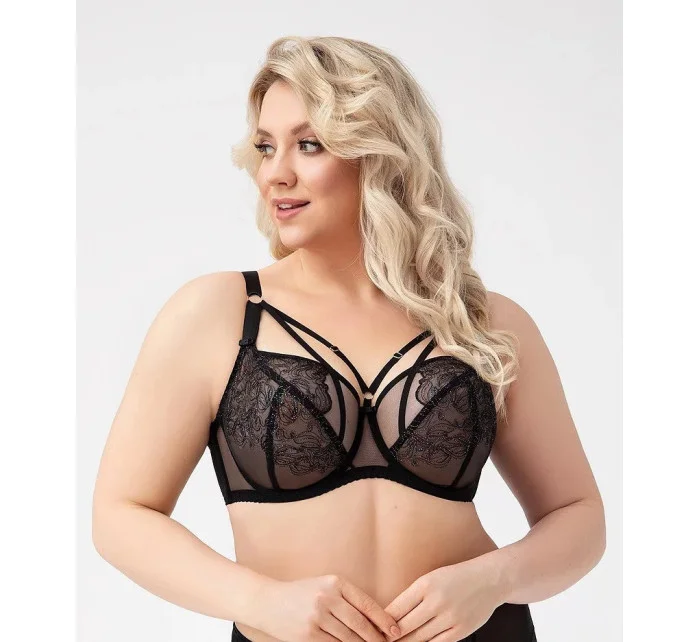 Dámská podprsenka soft K model 19449240 Molly černá - Gorsenia