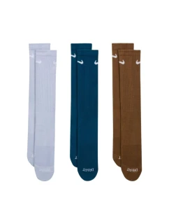 Ponožky Everyday Plus Cushioned 3 páry modrá, hnědá model 21392063 - NIKE