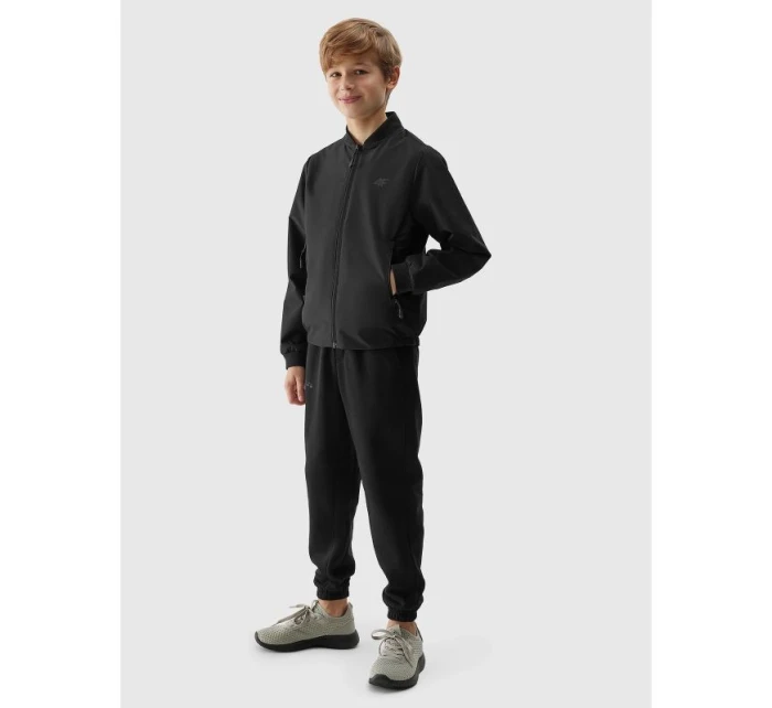 Chlapčenská prechodná baseballová bunda 4F Chlapčenská prechodná baseballová bunda 4F