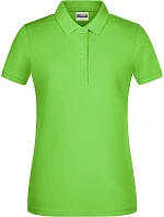 Daiber 8009 Dámske polo tričko z bio bavlny 02.8009 limetkovozelené