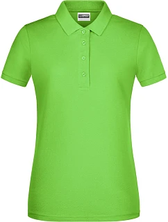 Daiber 8009 Dámske polo tričko z bio bavlny 02.8009 limetkovozelené