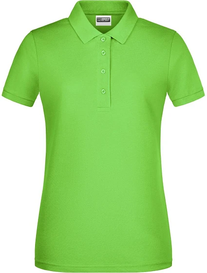 Daiber 8009 Dámske polo tričko z bio bavlny 02.8009 limetkovozelené