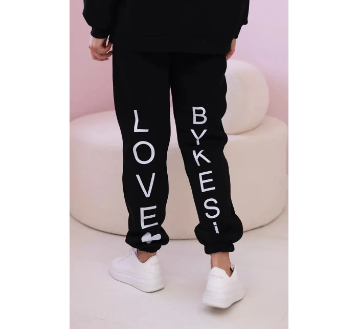 Bavlnená súprava s čiernou potlačou