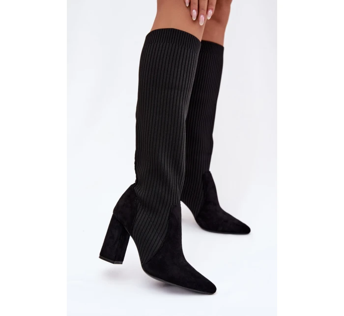 Topánky na podpätku model 221897 Krok vo veľkom štýle Topánky na podpätku model 221897 Krok vo veľkom štýle