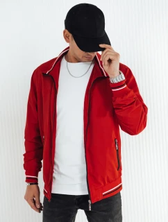 FashionStreet pánska prechodná červená bunda TX4676