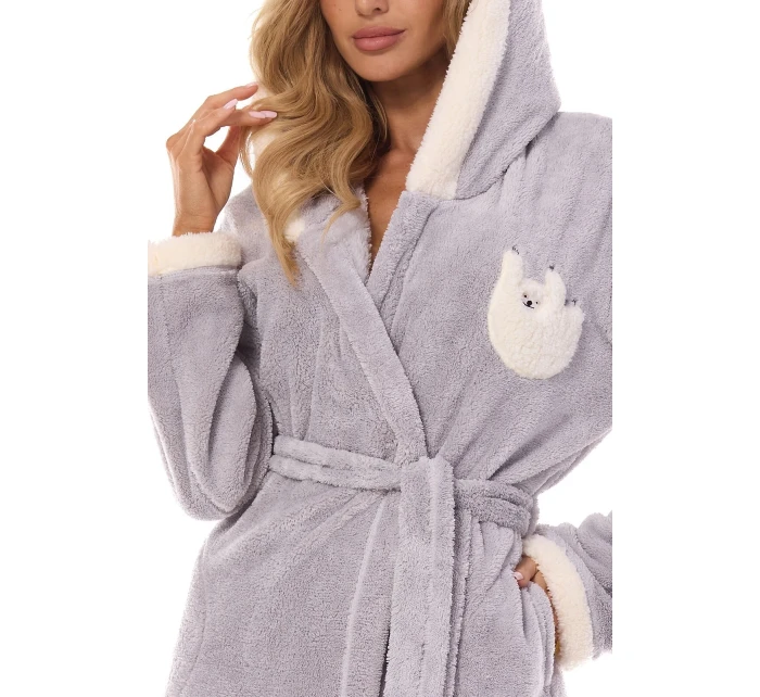 L&L 2411 Dámsky župan Lazy S-XL L&L 2411 Dámsky župan Lazy S-XL