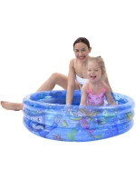 DETSKÁ ZÁHYBKA 3 KRÚŽKY OCEÁN 99x23cm 51031