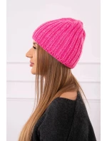 Dámská čepice Rebeka model 21798573 pink neon - K-Fashion Dámská čepice Rebeka model 21798573 pink neon - K-Fashion