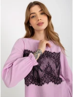 Blúzka LK BZ 506877.15x svetlo fialová
