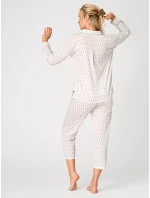 Pyžamo LNS model 22017166 A26 long/r SXL rozepínací - Key