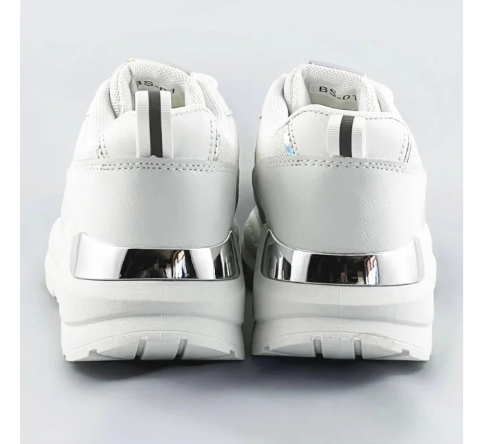 Biele dámske sneakersy (BS-01)