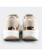 Béžové dámské sportovní boty model 17273267 - Mix Feel Béžové dámské sportovní boty model 17273267 - Mix Feel