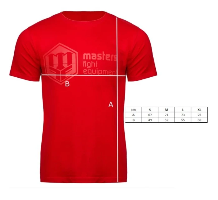 Košeľa Masters M TS-RED 04112-02M