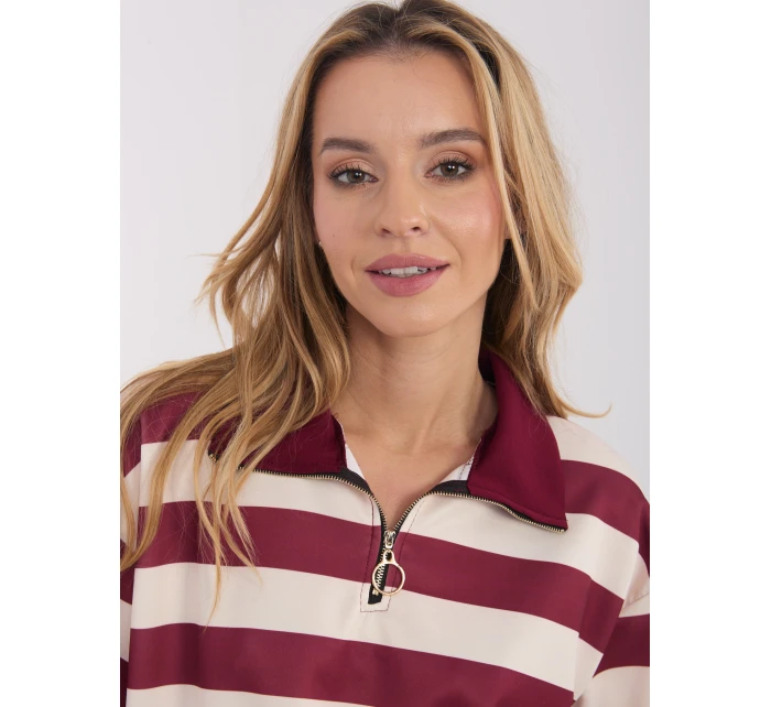 Bluzka IT BZ model 21834310 bordowy - FPrice