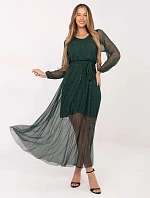 Šaty IT SK 21807.22 tmavě zelené