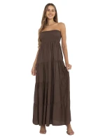 Šaty MI SK A2596.97 hnedé