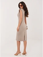 Sukienka MI SK model 22140557 ciemny bezowy - FPrice