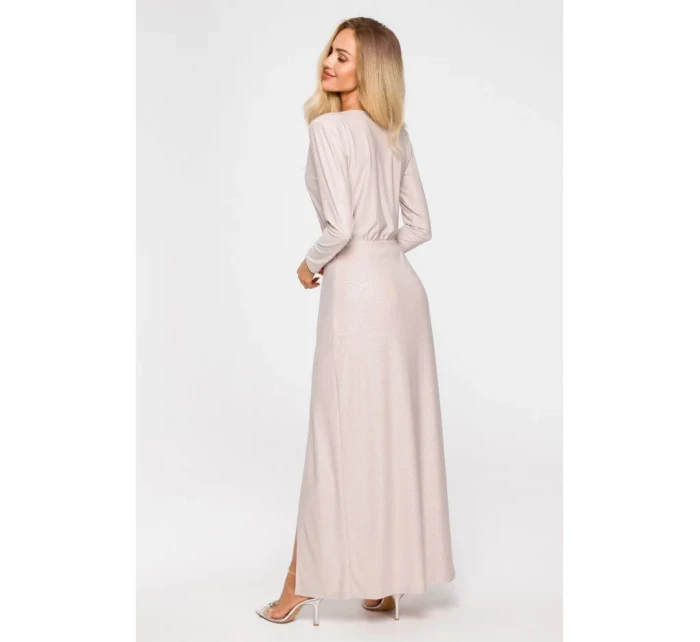 Maxi šaty s dlouhými rukávy model 18004685 - Moe