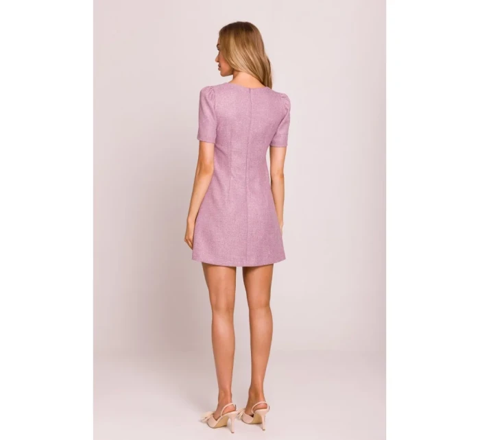 Mini šaty áčkového střihu model 20970828 - Moe