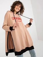 Dlhá mikina VI BL 327.70P hnedá - FPrice