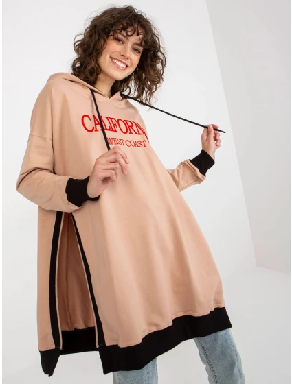 Dlhá mikina VI BL 327.70P hnedá - FPrice Dlhá mikina VI BL 327.70P hnedá - FPrice